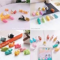 ราคา [พร้อมส่ง⚡️] ตัวถนอมสายชาร์จ กันสายหัก ลายสัตว์ต่างๆ ตัวงับสายชาร์จ cable bite (28991823841)