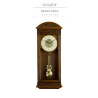 ราคา DOGENI นาฬิกาแขวนตู้ไม้ (WCW006DB) นาฬิกาแขวนไม้ ดีไซน์เรียบหรู มีลูกตุ้ม (22419498803)
