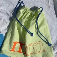 ราคา minmin1of1 color bag สี lime orange แท้100% (23487849870)
