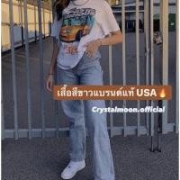 ราคา เสื้อสีขาวงานญี่ปุ่น เสื้อสีขาวงานแบรนด์แท้ เสื้อมือสอง crystalmoon (6295694936)
