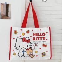 ราคา กระเป๋าช้อปปิ้งสานคิตตี้ (42728392165)
