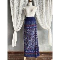 ราคา กระโปรง-กางเกงผ้าฝ้ายมัดหมี่ทอมือสี่ตะกอย้อมครามธรรมชาติ (8202973046)