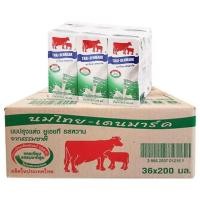 ราคา (ยกลัง)ไทยเดนมาร์ค นมUHT รสหวาน 200 มล. (ยกลัง 36 กล่อง) (44550901633)