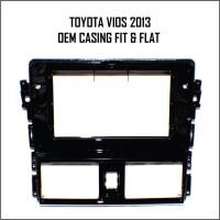 ราคา แผงเครื่องเล่น MP5 วิทยุ Fascia สําหรับ Toyota Vios 2013 10.1 นิ้ว Android 2Din (21505698723)
