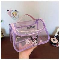 ราคา กระเป๋าใส่ของใบเล็ก Sanrio Character ทรงหิ้ว งานลิขสิทธิ์แท้ วัสดุเป็น PVC มีซิปปิด ขนาด 16×23×13 cm/24×22×15 cm (23877994924)