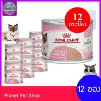 ราคา [ส่งด่วน] Royal Canin BABYCAT CAN อาหารกระป๋องแมว (ถาด 12กระป๋อง) 195g (26789487239)