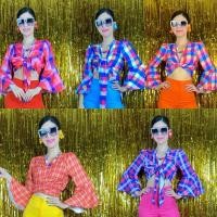 ราคา เสื้ออีเจ้ยลายผ้าขาวม้า เสื้อผ้าขาวม้า เสื้อลายไทย เสื้อสงกรานต์ (24962666160)