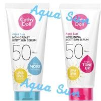 ราคา Cathy Doll Aqua Sun Non Greasy Body Sun Serum SPF50 PA+++ 138ml. (8916076867)