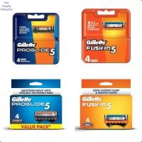 ราคา Gillette Fusion 5 ProGlide Manual Refill 4 ชิ้น/Gillette Fusion 5 ProGlide Power Refill 4 ชิ้น (45055845210)