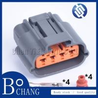 ราคา Bochang ปลั๊กควบคุมจุดระเบิดอัตโนมัติ ตัวเมีย 4 Pin 2.2 มม. RX7 FD เซนเซอร์จับตําแหน่งคันเร่ง กันน้ํา สําหรับ Nissan Mazda FD RX7 Prado Alternator Socket Connector MazdaThrottle (19082273386)