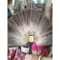 ราคา พัดขนห่าน ขงเบ้ง รุ่นใหม่สีดำ พร๊อบจีน การแสดง (26719667221)