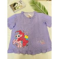 ราคา ชุดนอนลายม้าโพนี่ ผ้าไหมอิตาลี ( แขนสั้นขาสั้น ) ชุดนอนลิขสิทธิ์แท้ ชุดนอนลายโพนี่งานคอบัว ชุดนอนลายการ์ตูนลิขสิทธิ์แท้ (23401476534)