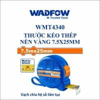 ราคา ไม้บรรทัดกรรไกรเหล็กสีทอง 7.5 เมตร (ระบบมิเตอร์และนิ้ว) ว้าว WMT4340 (26077762771)