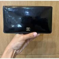 ราคา Chanel long wallet 2 พับของแท้ มือสอง มีกาด (42205679061)
