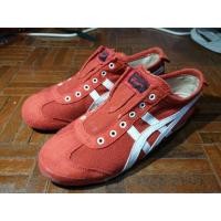 ราคา Onitsuka Tiger รองเท้า ผ้าใบ ลำลอง ผู้หญิง สลิปออน โอนิซึกะ ไทเกอร์ Mexico 66 slip on Japan Red White (2882255609)