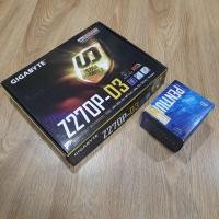 ราคา CPU+M/B Intel Pentium G4560 + Gigabyte Z270P-D3 มือสองสภาพดี (12879502761)
