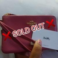ราคา Used Coach แท้ 2 ซิป S สภาพ like new (2303365586)