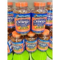 ราคา Pure Alaska Omega Salmon Oil 1000mg น้ำมันปลาแซลมอน 100% สกัดแบบหีบเย็น เกรดพรีเมี่ยม Omega สูง (25901657493)