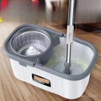 ราคา Mop Bucket Mop ขี้เกียจในครัวเรือน Hand-Free หมุน Mop One Mop Clean Mop Handy เครื่องมือ Mop Bucket หนาแห้ง K3ZQ (55054470110)