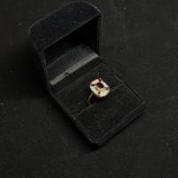 ราคา แหวนทับทิมสยาม ประดับเพชร ทองคำ 4.0 g เพชร 12 เม็ด 0.20 cts ทับทิมสยาม 0.63 cts (46454125203)