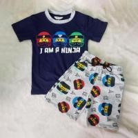 ราคา เซ็ทเสื้อ+กางเกงนินจาโก 2-12 ขวบ (2104078361)