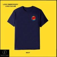 ราคา เสื้อยืดคอกลมผ้าฝ้ายสําหรับผู้ชายและผู้หญิงโลโก้เย็บปักถักร้อย Sulam Burger King Fast Food King of Flame-ย่าง BAJU FF (29989677191)