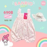 ราคา *Rare item* ชุดเด็กผู้หญิง Sanrio ชุดเด็กเล็ก ชุดจั๊มพร้อมหมวก My melody ไซส์ 90 (24766472784)