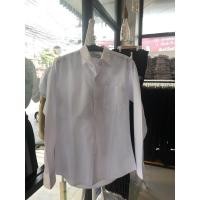 ราคา เสื้อนักศึกษาชาย แขนยาว ทรงเข้ารูป (Slim Fit) สีขาวสว่าง (19208807277)