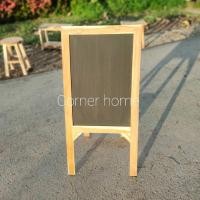 ราคา กระดานดำพร้อมขาตั้ง กระดานเขียนเมนู กระดานร้านกาแฟ แถมชอล์กฟรี (23454566808)