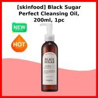 ราคา [skinfood] Black Sugar Perfect Cleansing Oil, 200ml, 1 ชิ้น / Korean Cleansing Oil / Makeup Remover by Mielmood (47857368635)