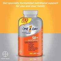 ราคา One A Day Women's 50+ Multivitamins วิตามินรวมและแร่ธาตุสำหรับผู้สูงอายุเพศหญิง อายุ 50 ปีขึ้นไป ฉลากใหม่ บรรจุ 300เม็ด (2726482367)