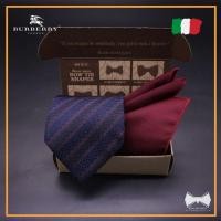 ราคา เซ็ทเนคไทBURBERRY+ ผ้าเช็ดหน้าสูท (7120868048)