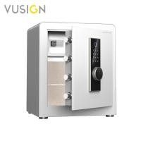 ราคา Vusign ตู้เซฟ ตู้เซฟล็อคสองชั้น สแกนลายนิ้วมือ รหัสผ่าน เคลือบกันสนิม รับประกัน 1 ปี Safe Box (50506419370)