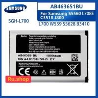 ราคา แบตเตอรี่ สำหรับSamsung L700 W559 S5628 B3410 L708E SGH-L700 AB463651BU 800mAh แบต samsung S3650,S5600,C3510,B3410,C3222 (55706849356)