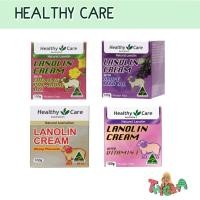 ราคา ใช้โค้ดวิดีโอลด120✅ Healthy Care Lanolin Cream with Sheep Placenta , Grape Seed,Vitamin E, Evening Primrose Oil 100g (24330338244)