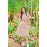 ราคา ชุดเดรสลายดอกน่ารักๆ (7958731947)