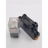 ราคา ร้านเเนะนำ MY2N-GS +ขา omron รีเลย์พร้อมซ็อกเก็ต OMRON MY2N-GS Relay with Socket PYFZ-08-E สินค้าพร้อมส่ง (52651323189)