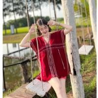 ราคา เสื้อทรงกะเหรี่ยง เสื้อกะเหรี่ยงทอมือแท้ เสื้อพื้นเมืองทรงกะเหรี่ยง (14395270252)