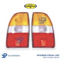 ราคา MITSUBISHI Strada L200 ไฟท้าย สตราด้า ส้ม ขาว [DIAMOND] (29062268001)