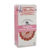 ราคา Elle & Vire Sublime Mascarpone Cream & Whipping Cream ขนาด 1 ลิตร ❄️ส่งรถเย็น cool delivery❄️ (24368902976)