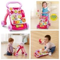 ราคา VTech Sit to Stand Learning Walker Pink (54455678456)