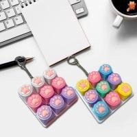 ราคา [AP] 9 คีย์คีย์บอร์ดเงียบพวงกุญแจ Creative Cat Paw ปุ่ม Keycap ของเล่นบรรเทาความเครียด Fidget ของเล่นเด็กผู้ใหญ่ของขวัญ TH (54906406954)