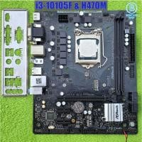 ราคา CPU(ซีพียู) MB(เมนบอร์ด): i3-10105f | Asrock H470M-HDV/M.2 (เจน10) สินค้ามือสอง (45405691569)