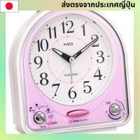 ราคา Seiko Clock นาฬิกาปลุก Analog 31 เพลง Melody Alarm PYXIS สีชมพู NR435P SEIKO (24288269044)
