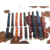 ราคา สายนาฬิกาหนังจระเข้แท้ หนังท้อง (25462673928)