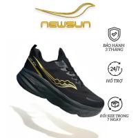 ราคา Newsun 2024 รองเท้าวิ่งออกกําลังกายกีฬา [สีดําขอบเมทัลลิก สีส้ม เทา เขียวกล้วย ดําแดง] (57356520971)