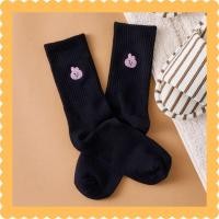 ราคา [BT21] COOKY EMBROIDERY SOCKS / ตัวละคร bts BASIC (42173948343)