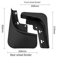 ราคา AASS-4PCS Car Mudguard Mud Flaps Splash Mud Guard Fender For Tesla MODEL S 2022 2023 2024 Car Acces (28743889463)