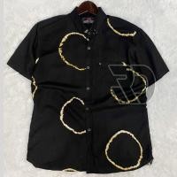 ราคา KEMEJA KATUN พรีเมี่ยมล่าสุดเรยอนผ้าฝ้ายบทคัดย่อรูปแบบแขนสั้นเสื้อฮาวายสําหรับผู้ชายและผู้หญิง -RD Collection (42571118473)