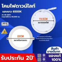 ราคา โคมไฟดาวน์ไลท์ ฝังฝ้า LED ฝังฝ้า ติดฝ้าเพดาน TSM 18W 12W 9W 6W 3W ดาวไลท์ แบบบาง กลม (41361822474)